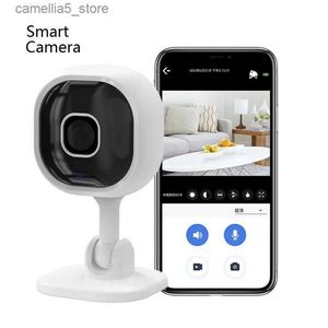 Baby Monitor Camera New A3 360 Rotating Safety Action Indoor HD Night Vision Equipment Video Mini Monitoring WiFi IP Q240308