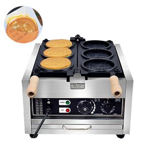 Handlowe Monety Waffle Maker Producent Maker Bread Machine Round Waffle Maker 110V 220V