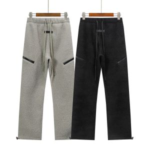 Pants Streetwear Pants Mens Sweatpants Autumn Winter 100% Cotton Thick Polar Fleece Casual Pants Loose Fashion Unisex Trousers