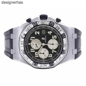 Audema Pigu Mechanical Watches Selfwinding Chronograph Wristwatches Mens 42mm Epic Royal Oak Offshore Rectangular Handbag with 5.5 Carat VS Diamond WN-87C1