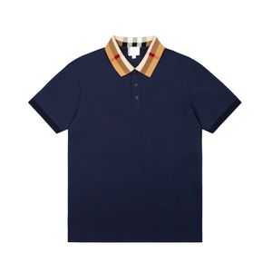 Mens Polo T Shirt Moda Tasarımcı Polos Üstler İnsan Moda ve Eğlence Gömlek% 100 Saf Pamuk Luxurys Tişörtleri Giyim Sokak Giyim Şortlu Kılıf Tees Euro Boyut S-XL