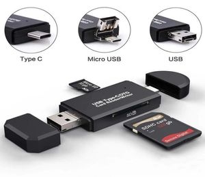 Multi USB20 Typec Micro USB OTGとSD TFカードリーダーのコンピュータMacBook Tablet4957187