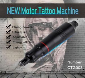 Professionell tatueringsmaskin Rotary Pen Tyst Swiss Motor Make Up Guns Supplies8819863