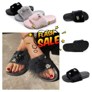 2024 Designer Slides Women Slippers Summer Beach Slide Plat Platform Ladies Home Mode Shoess randig kausal toffel Gai High Heel Sandale Hot