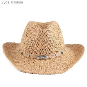 Wide Brim Hats Bucket Hats Designer Mens and Womens Hats Western Cowboy Str Cs Outdoor Travel Sun Protection Gorras Para Hombres Bones Masculinos L240308