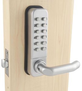 ML11SP Mechanical Password Door Lockdeadbolt Code Locks Color Silvery6507855