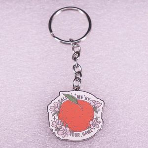 Keychains Peach Key Chain Fashionable Jewelry Accessories Animation Lovers Send Gifts To Each Other On Holidays