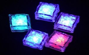 Led Lights Polychrome Flash Party Sticks Glowing Ice Cubes Blinking Flashing Decor Light Up Bar Club Wedding1132256