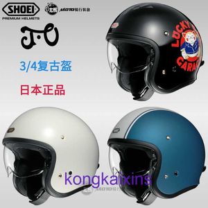 トップオリジナル品質Honghui Japan Shoei Jo Half Helmet 3 4 Triumph Motorcycle Riding Safety