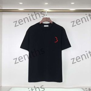 Designer Monclair T Shirt Fashion Cotton Tshirt Summer Graphic Tee Shirts Brand Polo Shirt Business Casual Tee Short Sleeve England Style Shirts Man Woman Topps Z15