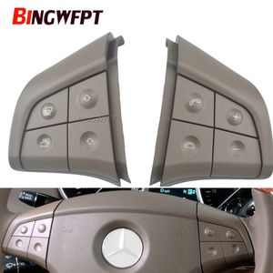 Novos botões de controle do interruptor do volante do carro chaves multifuncionais para mercedes benz gl ml rb classe w164 w245 w251