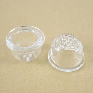 Thick 9 hole Replacement Glass Bowls For Silicone Smoking Hand Pipe Honeycomb Dry Herb Tobacco Bowl Water Bong Pipes