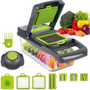 フルーツ野菜ツールキッチンアクセサリーガジェットツールMtifunctional Vegetable Slicers Cutter 8 in 1 Grater Shredders Supplies 2012 DHHMC