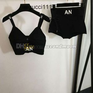 Mayo CC Kanal Baskı Chanels Kadınlar Örme Mayo Bikinis Seti Yüksek Bel Plajı Seksi Giyim Tasarımcı Mektupları JRCX G61N