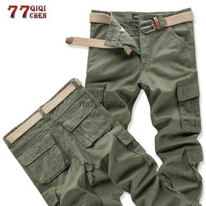 Men's Camouflage Cargo Multi Military Tactical Overalls Work Combat Trousers 240308