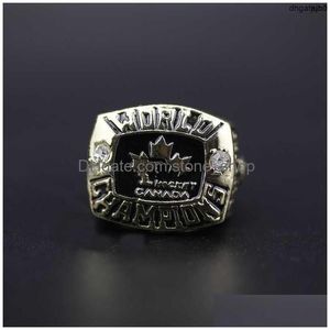 Band Rings 9F8E Designer Commemorative Ring Hockey Stanley Cup 1994 Toronto Maple Leaf Canada Championship Rin Drop Delivery Jewelry Dhl9P
