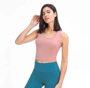 Mulheres regatas camis curto cor sólida yoga colete em forma de y volta absorção de umidade suor wicking ginásio esporte correndo fitness shirt2685501