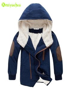 Children Jacket 2019 Winter Jacket For Boys Jacka barn Huva varm päls ytterkläder för pojkar tonårskläder 8 10 11 12 år T4158594