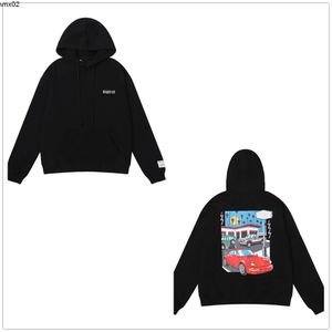 Mens hoodie designer hoodies high street alfabet tvättade nödställda tröjor stänk bläck hip hop hoodys trend plus size tröjor överdimensionerade hoody yrec