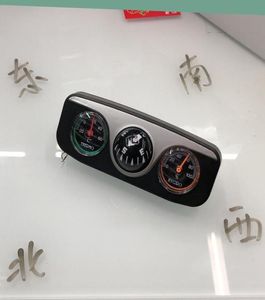 Gadgets ao ar livre mini 3 em 1 guia bola builtin bússola automática termômetro higrômetro decoração ornamentos acessórios interiores do carro o2815118