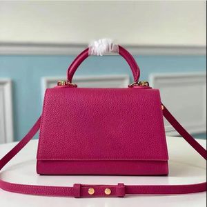 2024 Designer Bags Women's Pebbled Cowhide Trimmed Handbag M57584 Fashion Retro Shoulder Bag Women's Multi-Function Crossbody Bag