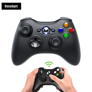 Game Controllers 2.4G Wireless Gamepad Gaming Controller For Xbox 360/ 360 Slim/PC Video Consoles 3D Rocker Joystick Handle Accessories
