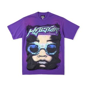 Pesado feito estilo eua homens designer tee cápsula futuro impressão t camisa verão rua skate manga curta tshirt 24ss 0308 tamanho asiático