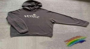 2021FW Venice be nice Vintage Hoodie Herren Damen 11 Top Qualität Schwerer Stoff Unisex Pullover Sweatshirts G12079807070