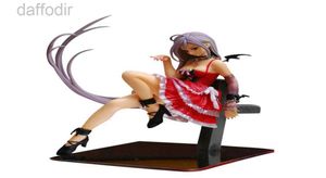 Figure di giocattoli d'azione Figure di anime giapponesi 15 cm Rosario e Vampire Moka Akashiya Risvegliato Action PVC Figure Giocattoli di modello Collezione di bambole sexy Q0722222447 240308