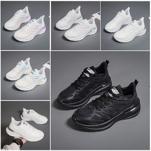 Novos homens mulheres sapatos caminhadas correndo sapatos planos sola macia moda branco preto rosa bule esportes confortáveis z1427 gai