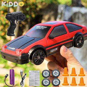 Electric/RC Car 4WD RC Car GTR AE86 RC Drift Racing Car Toy High Speed ​​Remote Control Vehicle Car 2.4G RC Racing Car Toy for Childrens Day Gift T240308