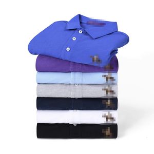 Брендовые мужские футболки-поло, летняя пара, многоцветная торговая марка, вышитые буквы, свободный откидной воротник, чистый хлопок, короткий рукав, азиатский размер