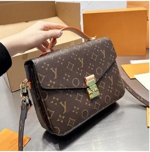 Designer damska torba klasyczna Metis Tote Skórzana damska torba na ramię Crossbody Bag M40780 Luksusowa torba kieszeniowa