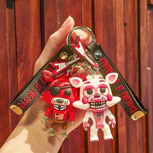 2024 New Funny Cartoon Doll Keychain Exquisite Bag Hanging Accessories Car Keychain Decoration Festival Gifts Factory Wholesale and Spot