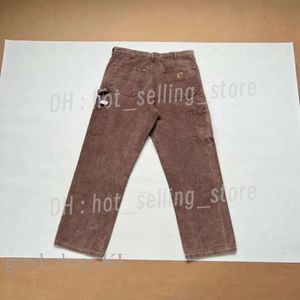 Calças táticas Carhartts Calças masculinas Designer de rua Calças jeans soltas Carharts Calças Jogger Mulheres Trabalho reto Marca Vintage Carharrt Calças 93