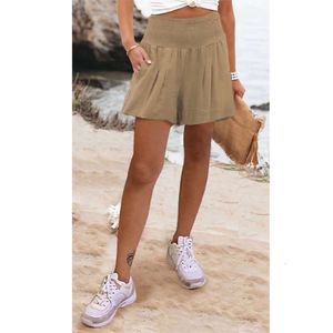 2023 New designer shorts hotty hot shorts Cotton and Linen Shorts for women shorts Summer Outerwear Pants Oversized Three Piece Sports Pants Loose Casual Pants LIHU