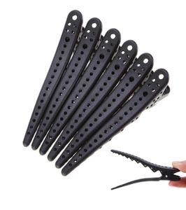 6pcsset Black Alligator Hair Clip Hairdressing Sectioning Clamp Hairpins Diy Barber Pro Salon Hair Care Styling Tools2710848