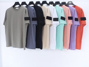 Erkek Tişörtler Erkek Tasarımcı Cp T Shirt Polo Tshirt Tasarımcıları Erkekler Kadın Kıyafet Lüksler Tees Yaz T-Shirt Taş Polo Gömlek Commagnie Yüksek kaliteli gömlek boyutu M-XXL