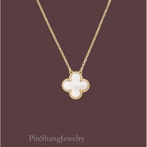 Designer Jewelry Fashion Pendant Necklaces for Women Elegant 4four Leaf Clover Locket Necklace Highly Quality Choker Chains Designer Jewelry Plated G