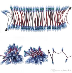 Modulo LED pixel WS2811 da 12 mm 2811 IC Luce a stringa a colori a colori Ingresso DC 5 V IP68 Luce pixel LED digitale RGB impermeabile per Let2993201