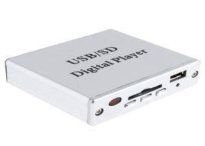 DC 12V Digital Auto Car Power Mp3 O Player Reader 3Electronic Control Control Obsługa USB SD MMC Karta z Remote5149674