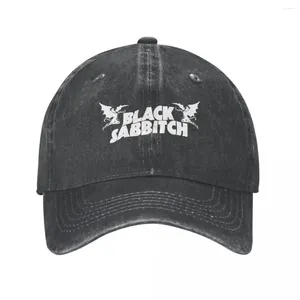 Top Caps Black Sabbathe Rock Beyzbol Kapağı Sıradan sıkıntılı yıkanmış tavan unisex tarzı açık aktiviteler hediye şapkaları