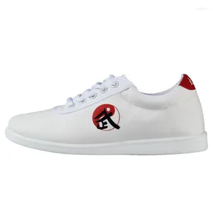 Casual Shoes Classic Martial Art White Sneakers Canvas Women Tennis Masculino Taekwondo Breathable Tai Chi Shoe