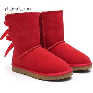 2024 Designer Fluffy Snow Uggg Boots Ug Mini Winit Winter Uglies Australia Tasman Platfor