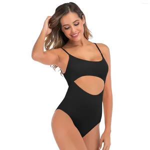 Damskie stroje kąpielowe One Piece Swimsuit Kobiety Sport Monokinis Wysypek Surfing Suit 2024 Anthletic Open Back Fitness Bathing