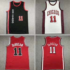 Koszulki do koszykówki DeMar DeRozan Black White Red 2024 City Jersey Men Men Młodzież S-XXL Sport Jersey