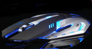 Wolf X7 Wireless Gaming Mouse 7 Colors LED Backlight 24GHz Optical Gaming Mice for Windows XPvista7810OSX7223105の販売