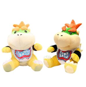 Maro Brothers Bowser Jr Plush Doll Toys 6 cali Plush Children New Brothers Bowser Jr Soft Plush 15cm Toy Bush 15cm Toy B2218295