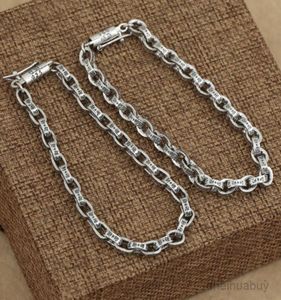 Designer Ch Bracelet Chrome S925 Sterling Silver Personalized Men039s Women039s Cross Letter Hearts Chain Lover Gifts Classi5681011