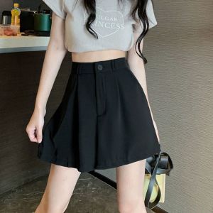 Shorts Cotton Loose Women's Shorts with Waist Pocket Baggy Short Pants for Woman To Wear Offer Free Shipping New In Clothing Streetwear